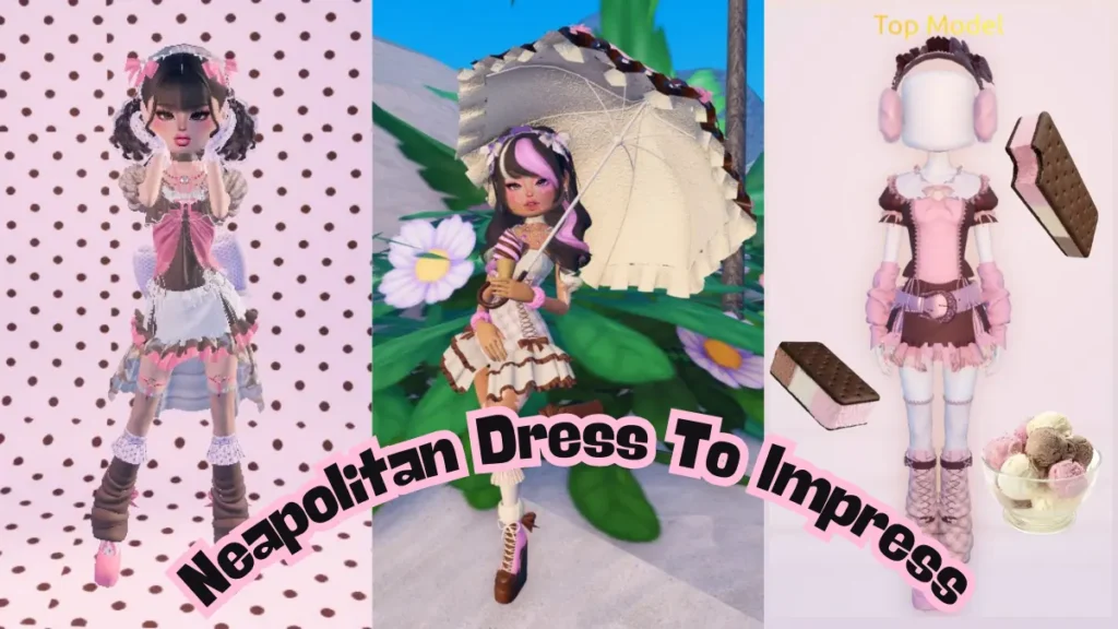 Neapolitan dress to impress