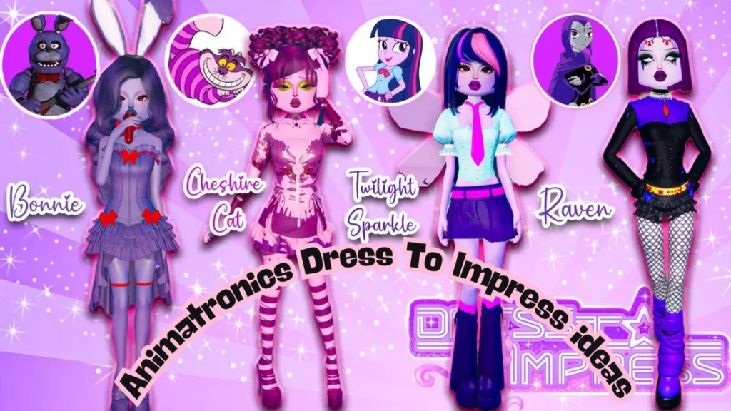 animatronics dress to impress ideas